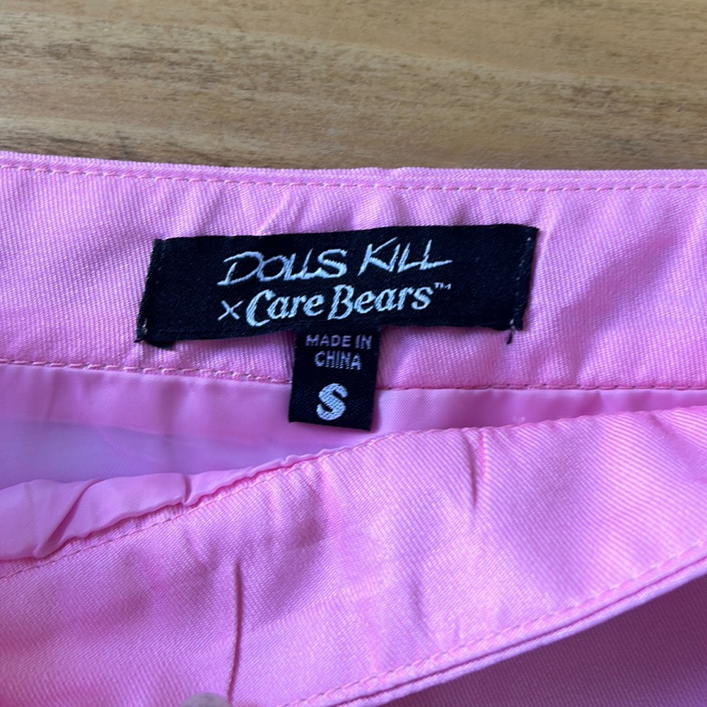 CareBear 🐻 Pink Dolls Kill Skater 🛹 Skirt ; Barbiecore 💕 - Picture 3 of 9